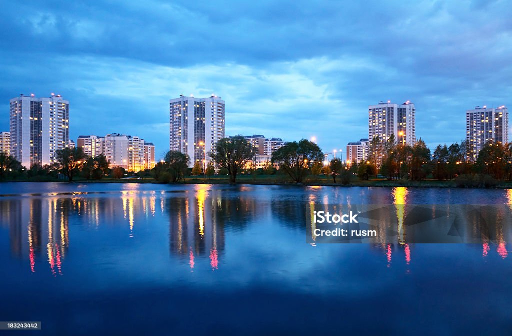 Quartiere residenziale, Mosca - Foto stock royalty-free di Acqua