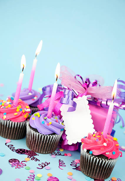 istock Colorful Gifts with Cupcakes 183243781