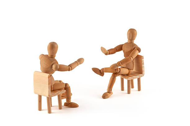 istock No! This argument is not correct -wooden mannequin in discussion 183244007
