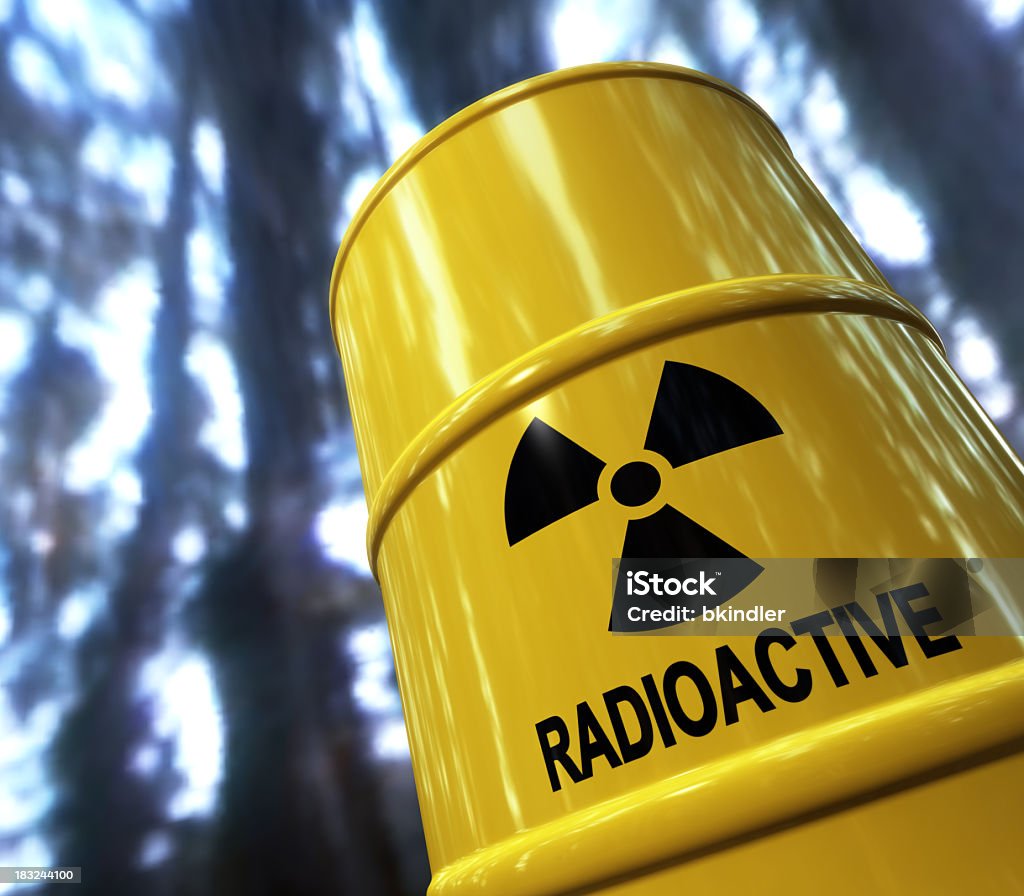 핵 폐기물 - 로열티 프리 0명 스톡 사진
