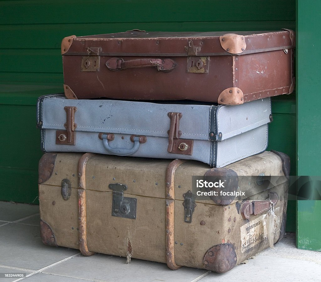 Alte Gepäck - Lizenzfrei Alt Stock-Foto