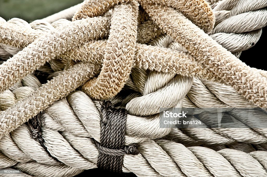 Großen Segeln Knoten - Lizenzfrei Besorgt Stock-Foto