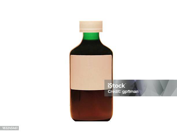 Photo libre de droit de Médecine Bouteille banque d'images et plus d'images libres de droit de Sirop antitussif - Sirop antitussif, Bouteille, Beauté