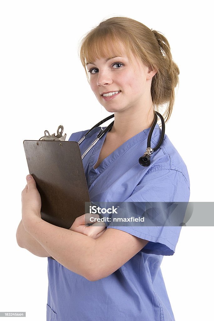 Enfermeira amigável - Foto de stock de Adulto royalty-free