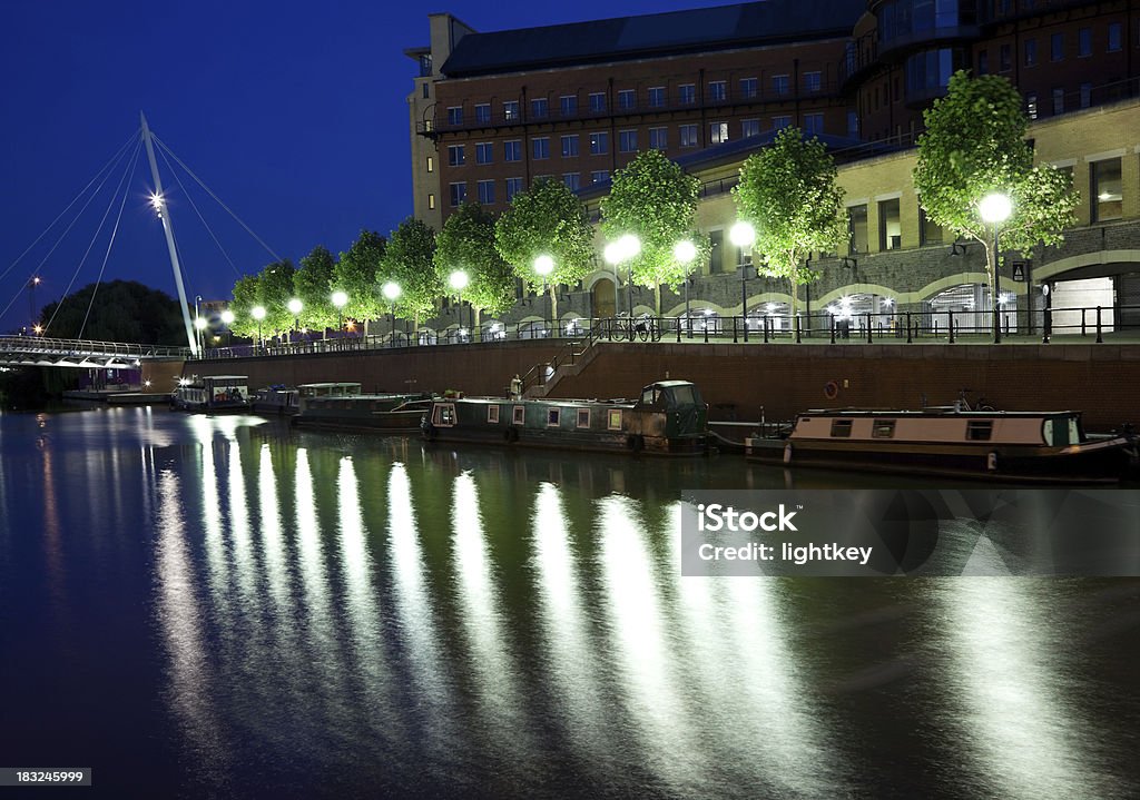 Spiegelung auf den Fluss - Lizenzfrei Bristol - England Stock-Foto