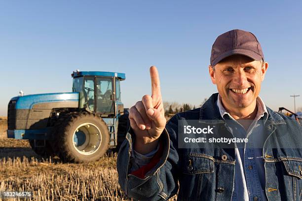 Foto de Número Um Na Agricultura e mais fotos de stock de Gesto de dedo Número Um - Gesto de dedo Número Um, Número 1, Dedo - Termo anatômico