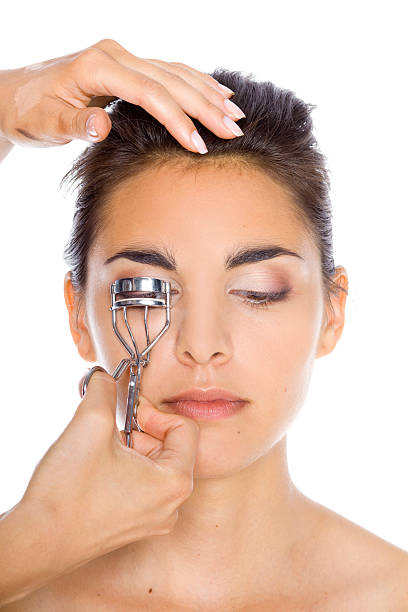 istock Young woman during the make-up preparation 183246597
