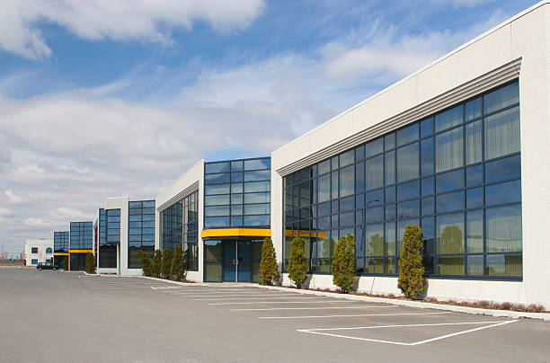istock Modern Industrial Building Exterior 183246605