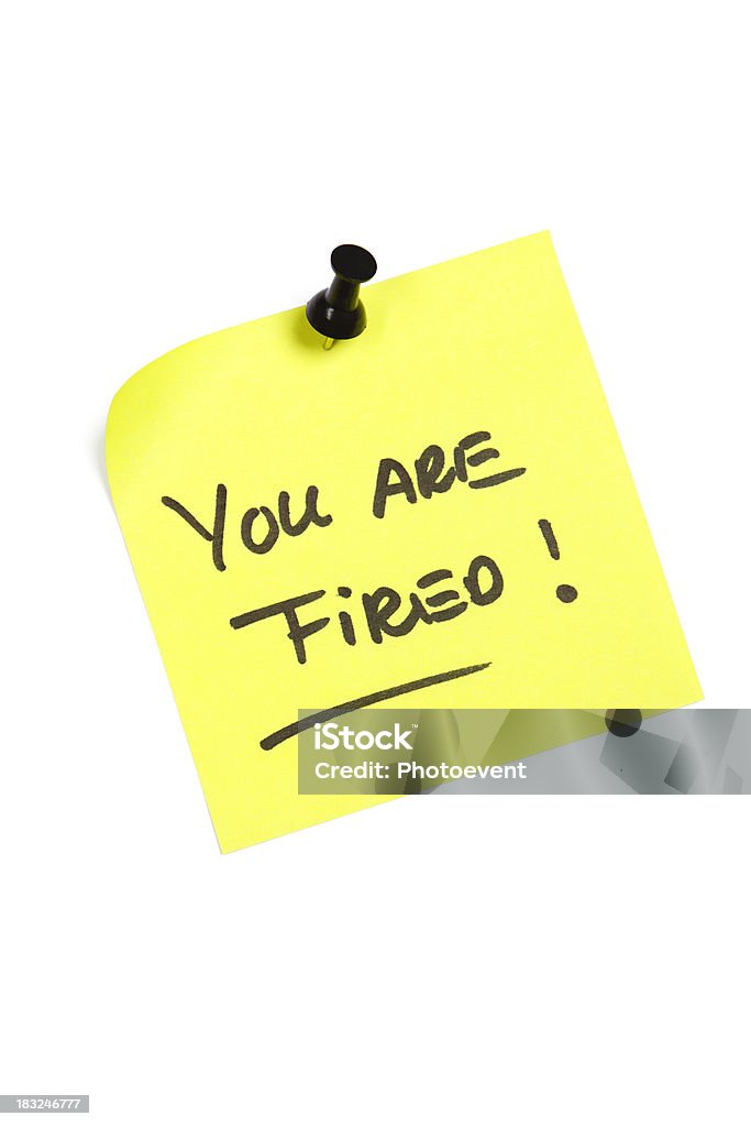 Fire Line Notes Firing Note Stock Photo - Download Image Now - Adhesive Note, Being ...