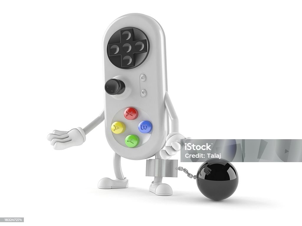 Gamepad - Foto de stock de Blanco - Color libre de derechos