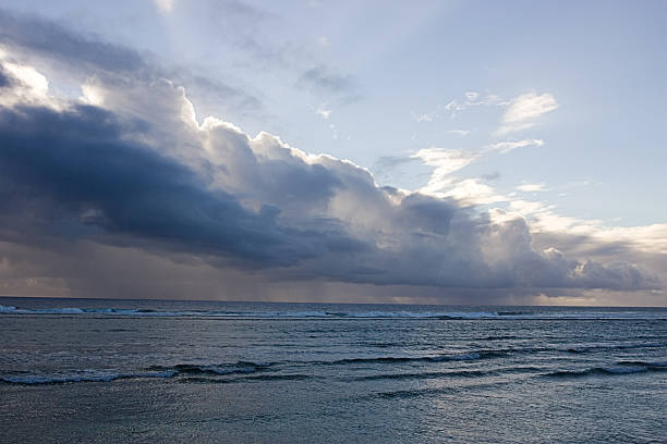 storm clouds indian ocean - julön bildbanksfoton och bilder