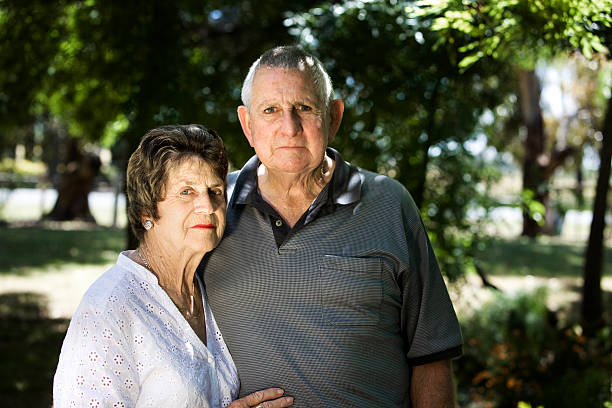 Elderly Couple stock photo