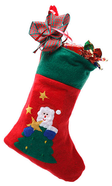 istock christmas socks with gifts and candy 183249090