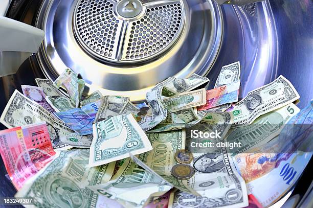 Geldwäsche Stockfoto und mehr Bilder von Geldwäsche - Geldwäsche, Währung, Wäsche