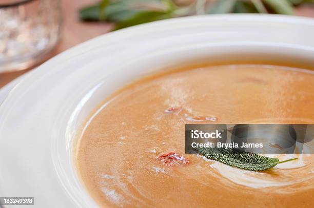 Butternut Squash Soup Stock Photo - Download Image Now - Autumn, Butternut Squash, Butternut Squash Soup