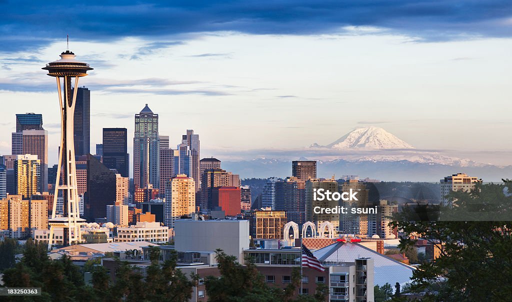 Cidade de Seattle - Royalty-free Seattle Foto de stock