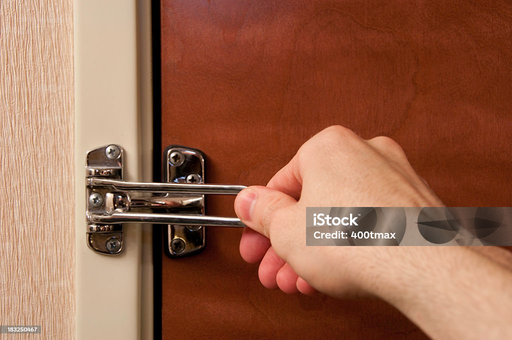 Hand Locking Out Hand Locking A Door Stock Photo - Download Image Now - Closing, Door ...