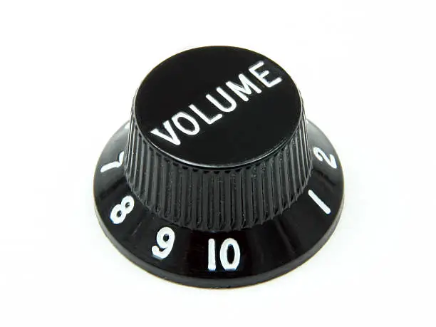 Photo of Volume Knob at an Angle