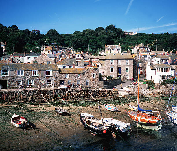 istock Mousehole Village and Harbour in Cornwall UK 183250812