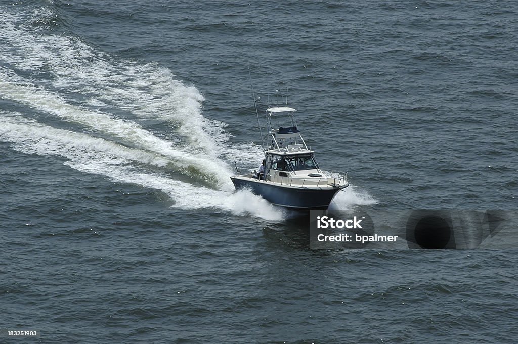 Iate de Luxo de Pesca - Royalty-free Barco a Motor - Embarcação de Lazer Foto de stock