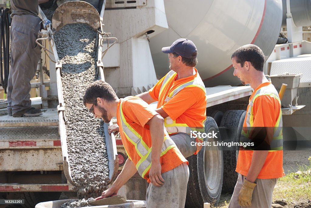 Tripulación de cemento - Foto de stock de Hormigón libre de derechos