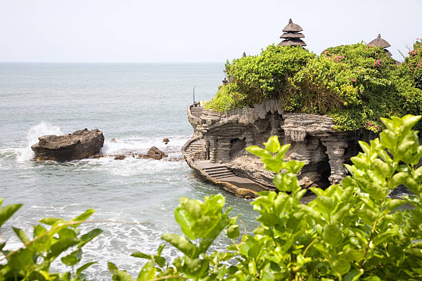 tanah los świątyni bali, indonezja - tanah lot close up bali indonesia zdjęcia i obrazy z banku zdjęć