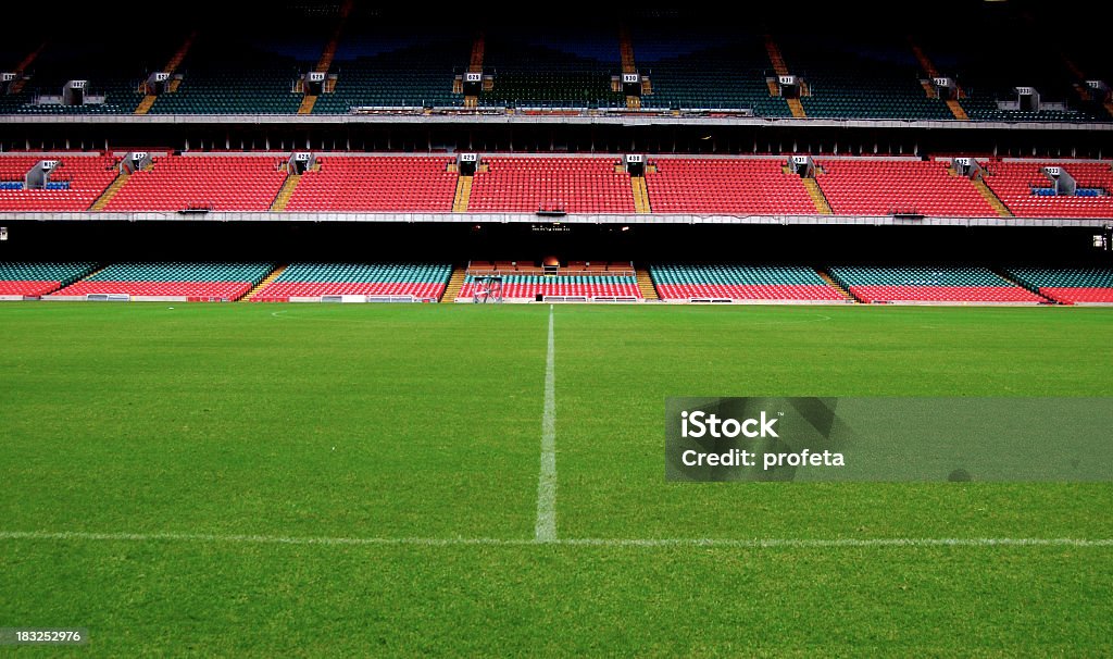 Stadio, piano terra - Foto stock royalty-free di Calcio - Sport