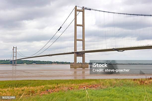 Humber Most Wiszący - zdjęcia stockowe i więcej obrazów Anglia - Anglia, Betonowy, Bez ludzi