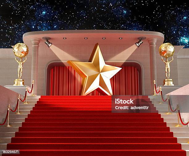 Movie Star Stock Photo - Download Image Now - Red Carpet Event, Stage - Performance Space, Star Shape
