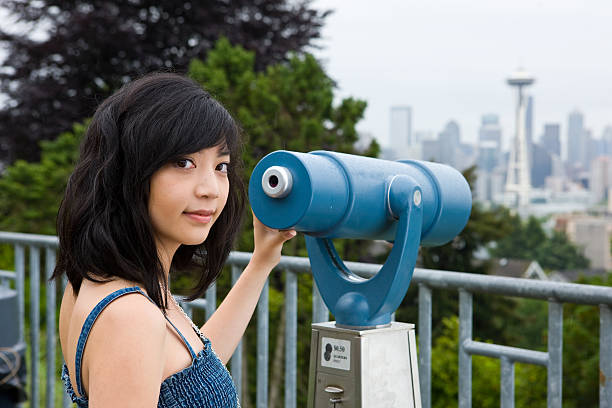 istock Young Woman Searching For Love In Seattle 183254631