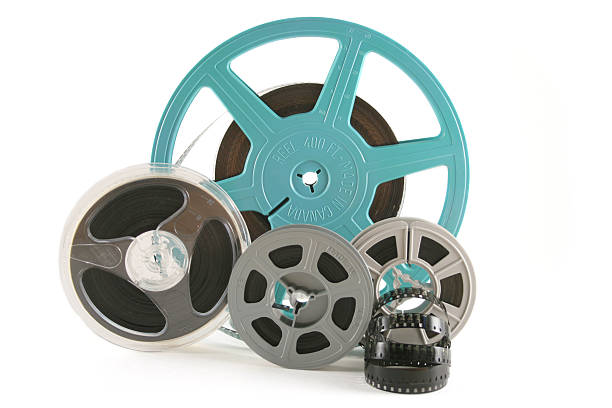istock Multiple reels of  film 183255611