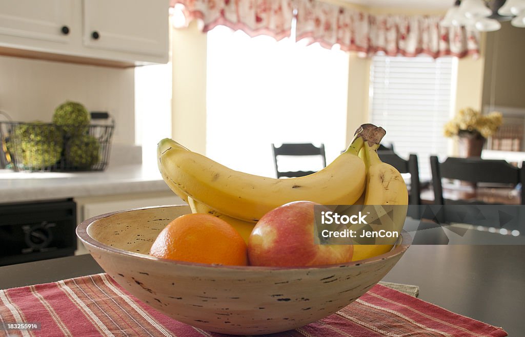 과일 바구니 주방 - 로열티 프리 과일 바구니 스톡 사진