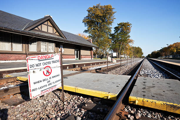 istock Norwood Park Train Station, Chicago 183256321