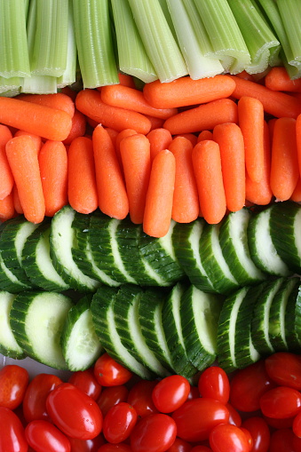 A vegatable arrangement.