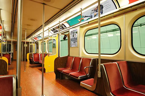Train interior on subway. Taken on Toronto train.[/img][/url]