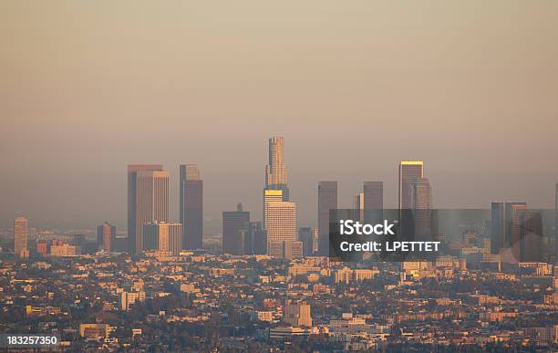 Smoggy Los Angeles Stockfoto und mehr Bilder von Fotografie - Fotografie, Horizontal, Kalifornien