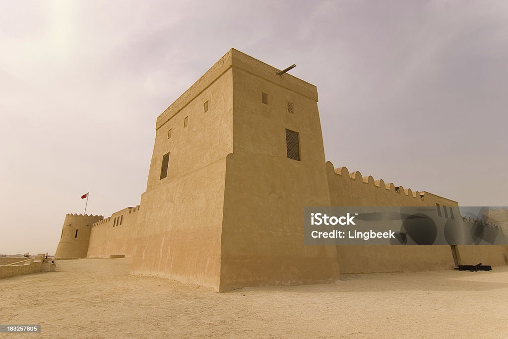 Forte di Riffa, Bahrain - Foto stock royalty-free di Ambientazione esterna