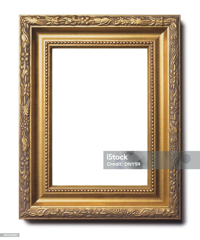 Marco de oro - Foto de stock de Arte libre de derechos