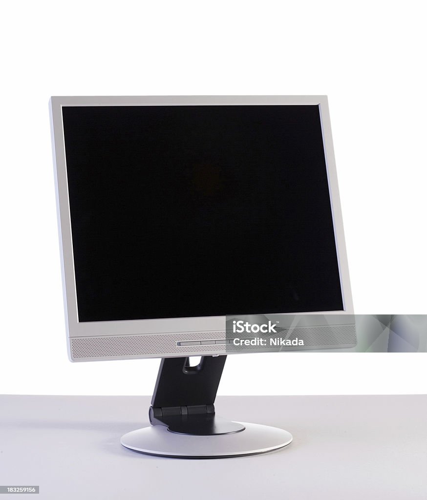 Computador monitor de lcd - Royalty-free Alto - Descrição Física Foto de stock