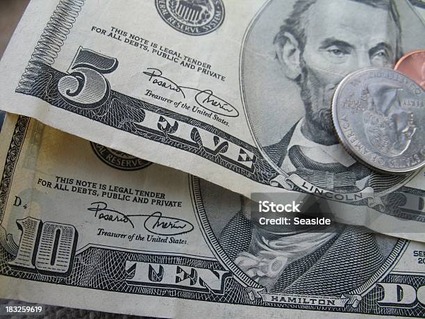 American Money Stock Photo - Download Image Now - Dollar Sign, US Paper Currency, Number 15