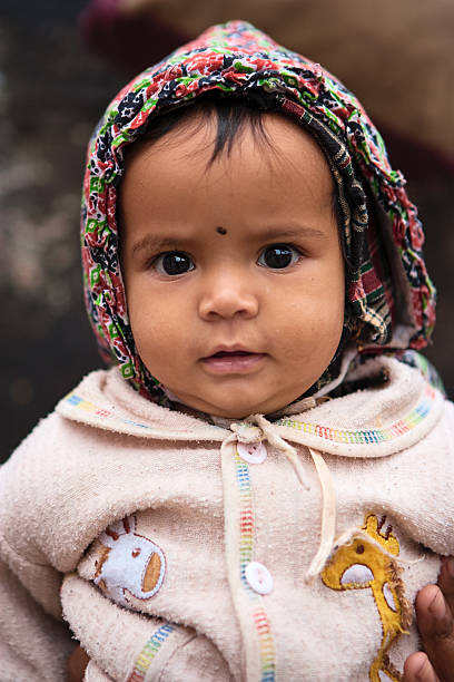 Indian little baby,  Kathmandu, Nepal.http://bem.2be.pl/IS/nepal_380.jpg