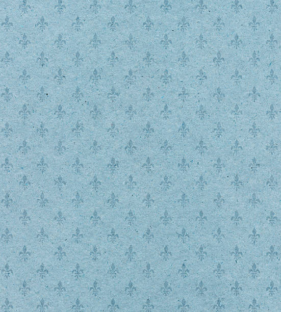 papel con textura azul con símbolo - regency style fotografías e imágenes de stock