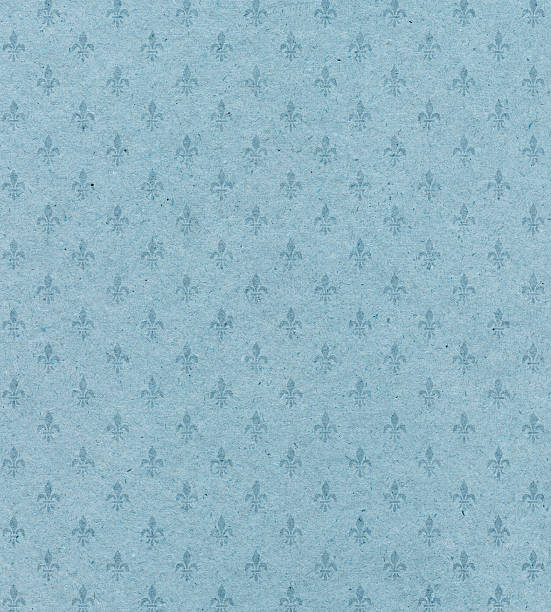 blue textured paper with symbol Please view more retro paper backgrounds here: regency style stock pictures, royalty-free photos & images