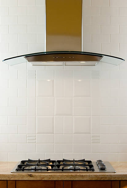 istock Gas Stove in Brand New Kitchen 183260622