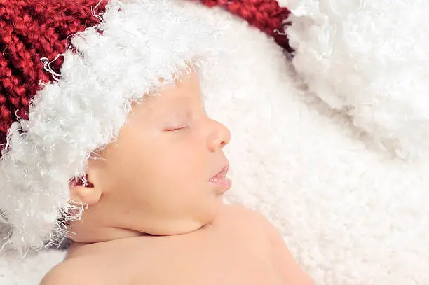 babyborn with a christmas hat. see this similar picture :Please see this similar picture from my portfolio :