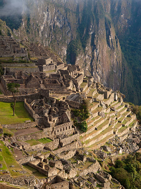 istock Machu Picchu Peru -view  over the historic ruins 183261149