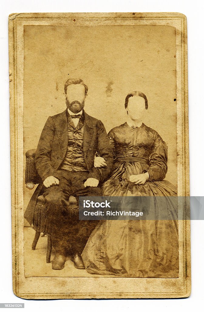 Vintage pareja - Foto de stock de Anticuado libre de derechos