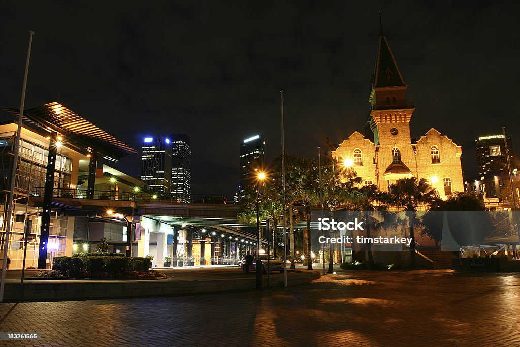 sydney à noite - Royalty-free Arquitetura Foto de stock