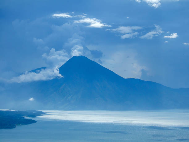 San Pedro Volcano stock photo
