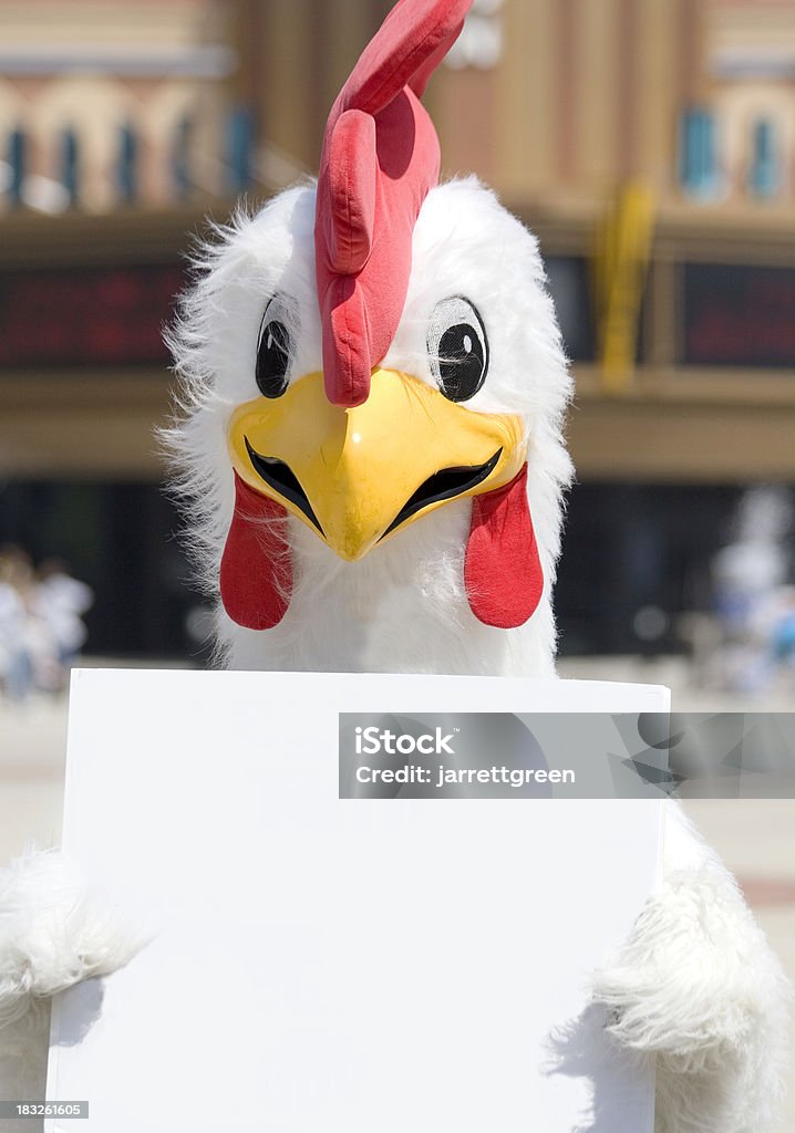 Frango cabeça 1 - Royalty-free Máscara - Vestir-se Foto de stock